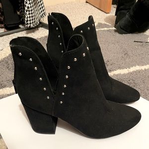 A New Day Black Studded Booties Size 8 Women’s
